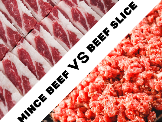 Mince Beef vs Sliced Meat Daging Slice vs Daging Giling